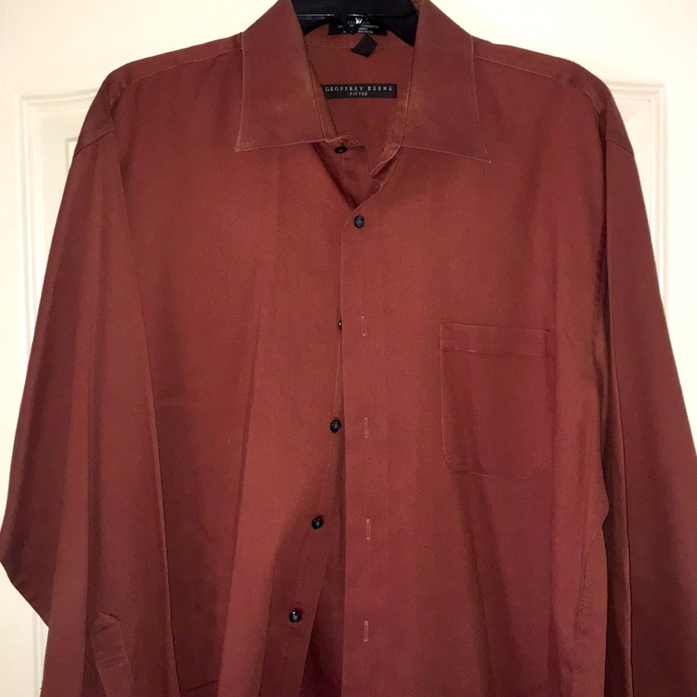 Geoffrey Beene Fitted Men’s Dress Shirt